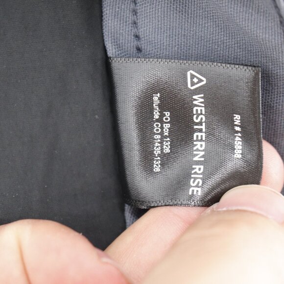 Western Rise Pants Mens 32 L28 Gray AT Utility Durable Outdoor Hiking Slim mid - Picture 10 of 11